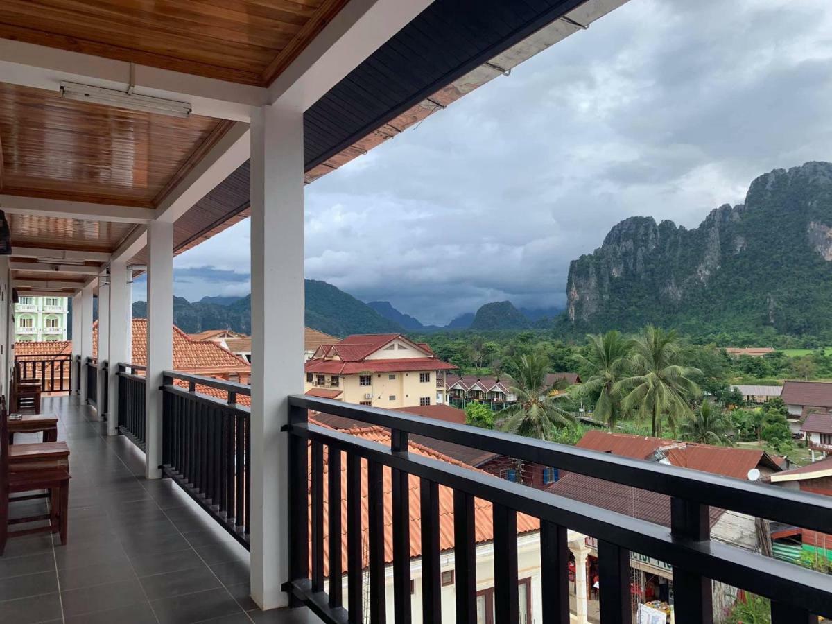 Jasmine Vangvieng Hotel Vang Vieng Exteriör bild