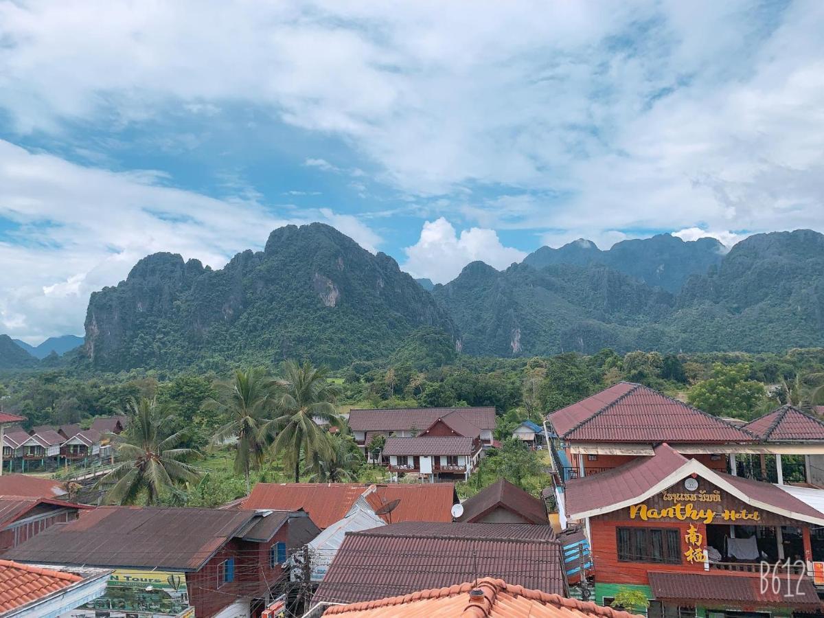 Jasmine Vangvieng Hotel Vang Vieng Exteriör bild